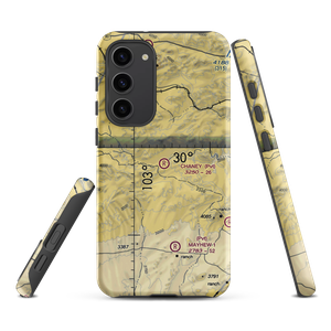 Chaney San Francisco Ranch Airport (92TE) VFR Sectional Samsung Phone Case