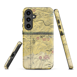 Chaney San Francisco Ranch Airport (92TE) VFR Sectional Samsung Phone Case