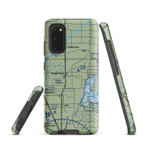 Chanlin Field (5MN9) VFR Sectional Samsung Phone Case