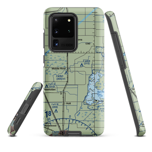 Chanlin Field (5MN9) VFR Sectional Samsung Phone Case