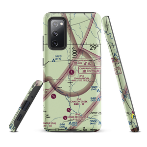 Chaparrosa Ranch Airport (72TE) VFR Sectional Samsung Phone Case