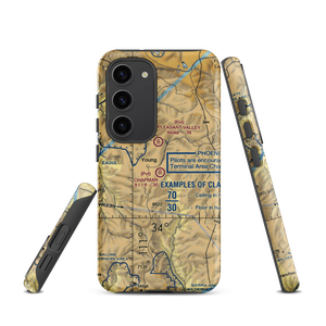 Chapman Ranch Airstrip (58AZ) VFR Sectional Samsung Phone Case