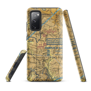 Chapman Ranch Airstrip (58AZ) VFR Sectional Samsung Phone Case