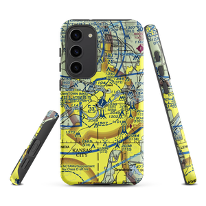 Charles B. Wheeler Downtown Airport (MKC) VFR Sectional Samsung Phone Case