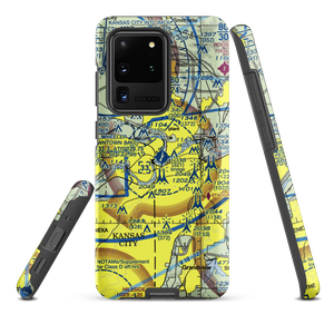 Charles B. Wheeler Downtown Airport (MKC) VFR Sectional Samsung Phone Case