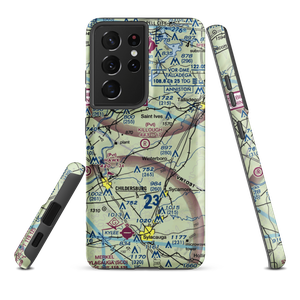 Charles C Killough Field (8AL2) VFR Sectional Samsung Phone Case