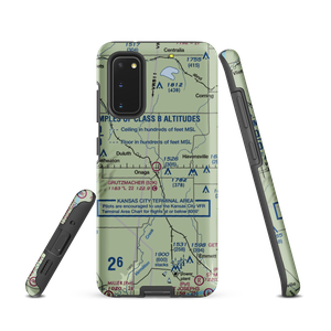 Charles E Grutzmacher Municipal Airport (52K) VFR Sectional Samsung Phone Case