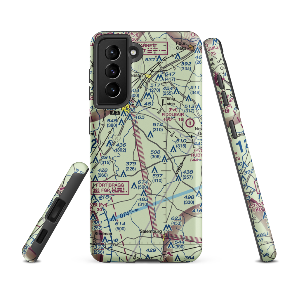 Charles Field (NC22) VFR Sectional Samsung Phone Case Samsung Galaxy S21 FE model shown