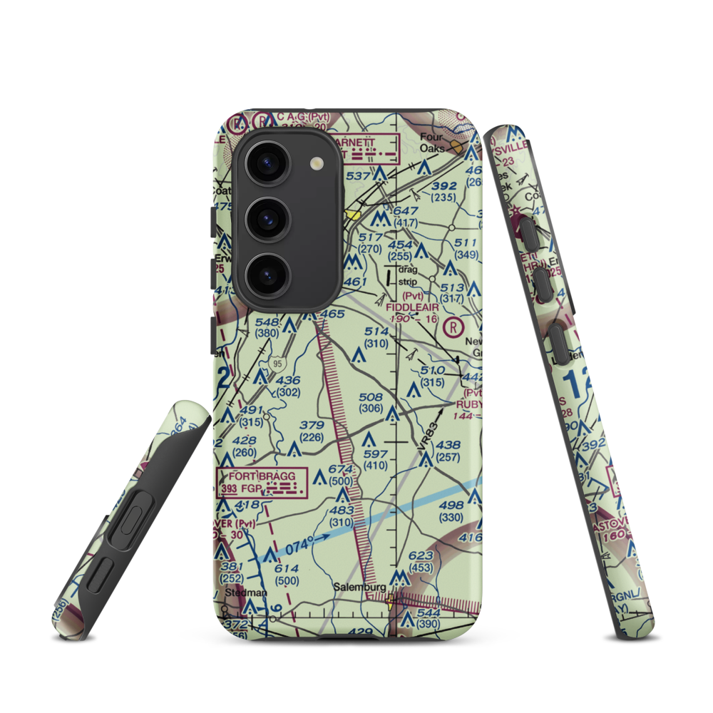 Charles Field (NC22) VFR Sectional Samsung Phone Case Samsung Galaxy S23 model shown