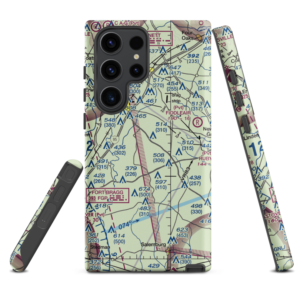 Charles Field (NC22) VFR Sectional Samsung Phone Case Samsung Galaxy S23 Ultra model shown