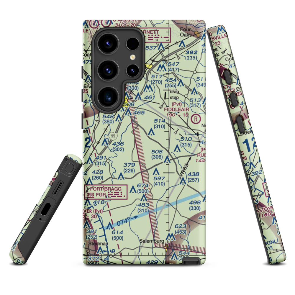 Charles Field (NC22) VFR Sectional Samsung Phone Case Samsung Galaxy S24 Ultra model shown