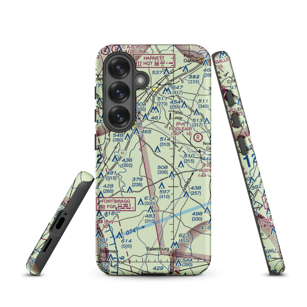 Charles Field (NC22) VFR Sectional Samsung Phone Case Samsung Galaxy S25 model shown