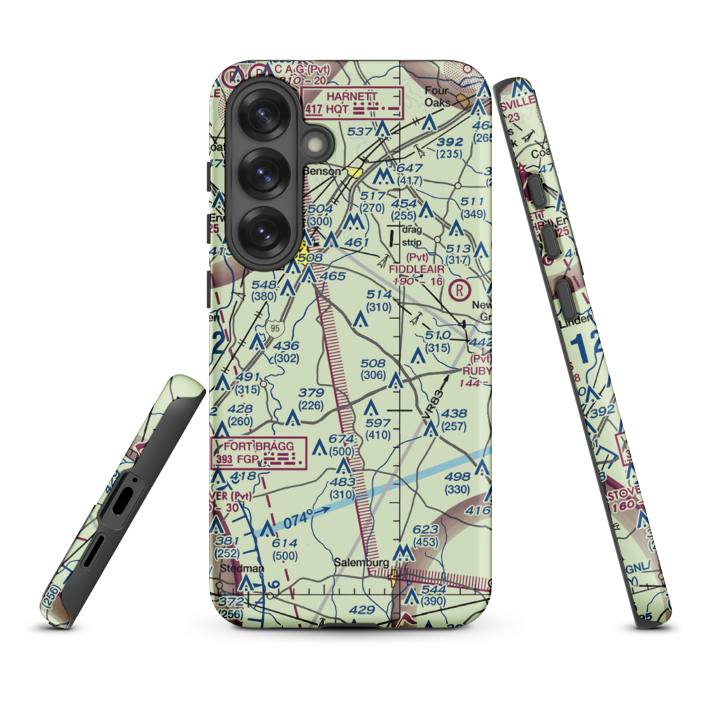 Charles Field (NC22) VFR Sectional Samsung Phone Case Samsung Galaxy S25 Plus model shown