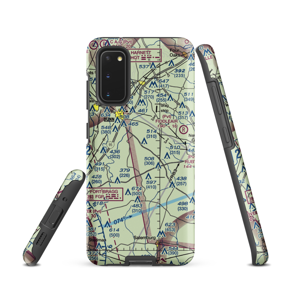 Charles Field (NC22) VFR Sectional Samsung Phone Case Samsung Galaxy S20 model shown