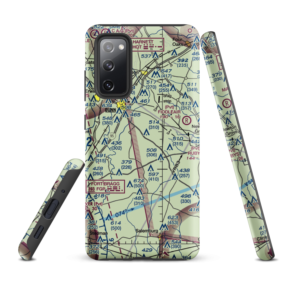 Charles Field (NC22) VFR Sectional Samsung Phone Case Samsung Galaxy S20 FE model shown