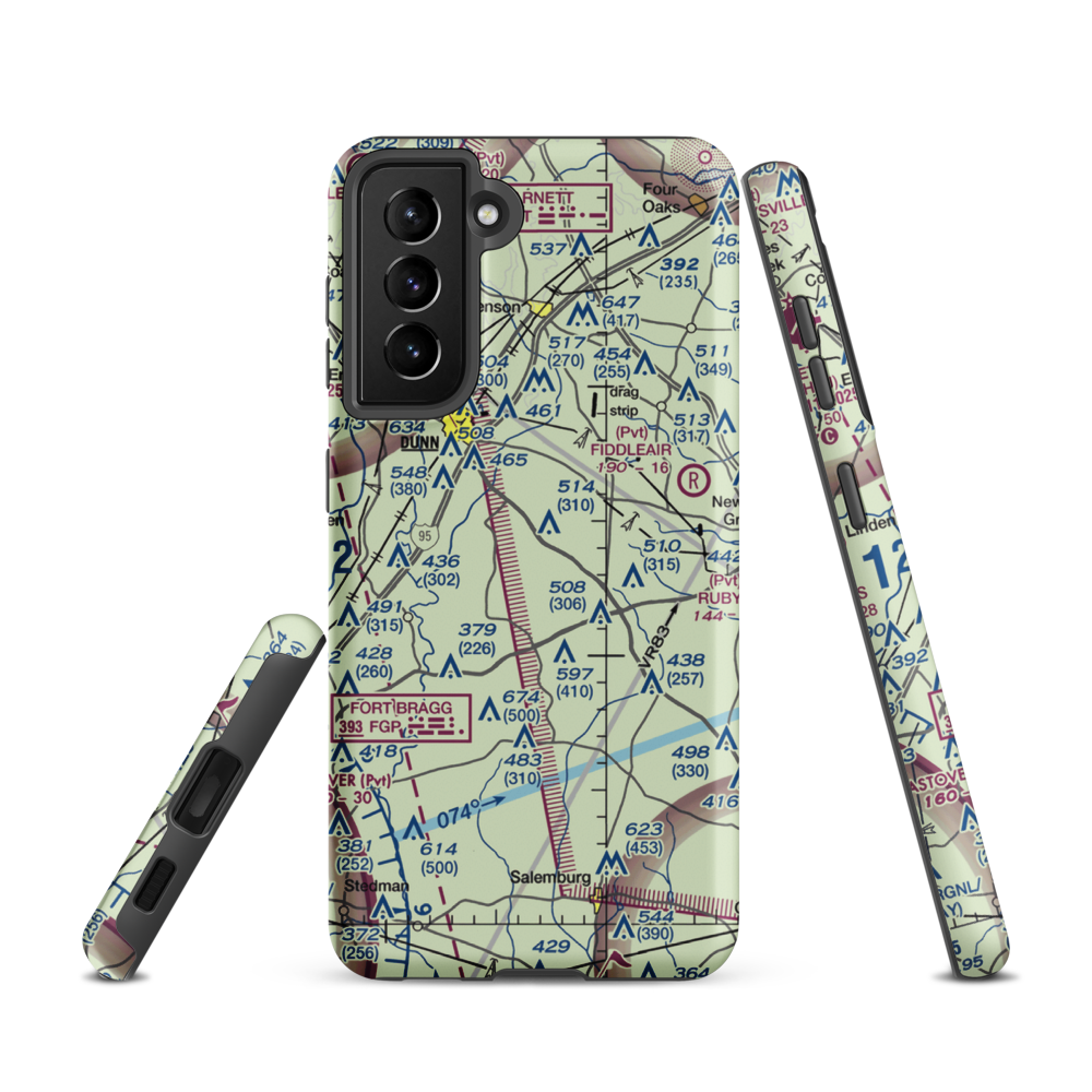 Charles Field (NC22) VFR Sectional Samsung Phone Case Samsung Galaxy S21 model shown