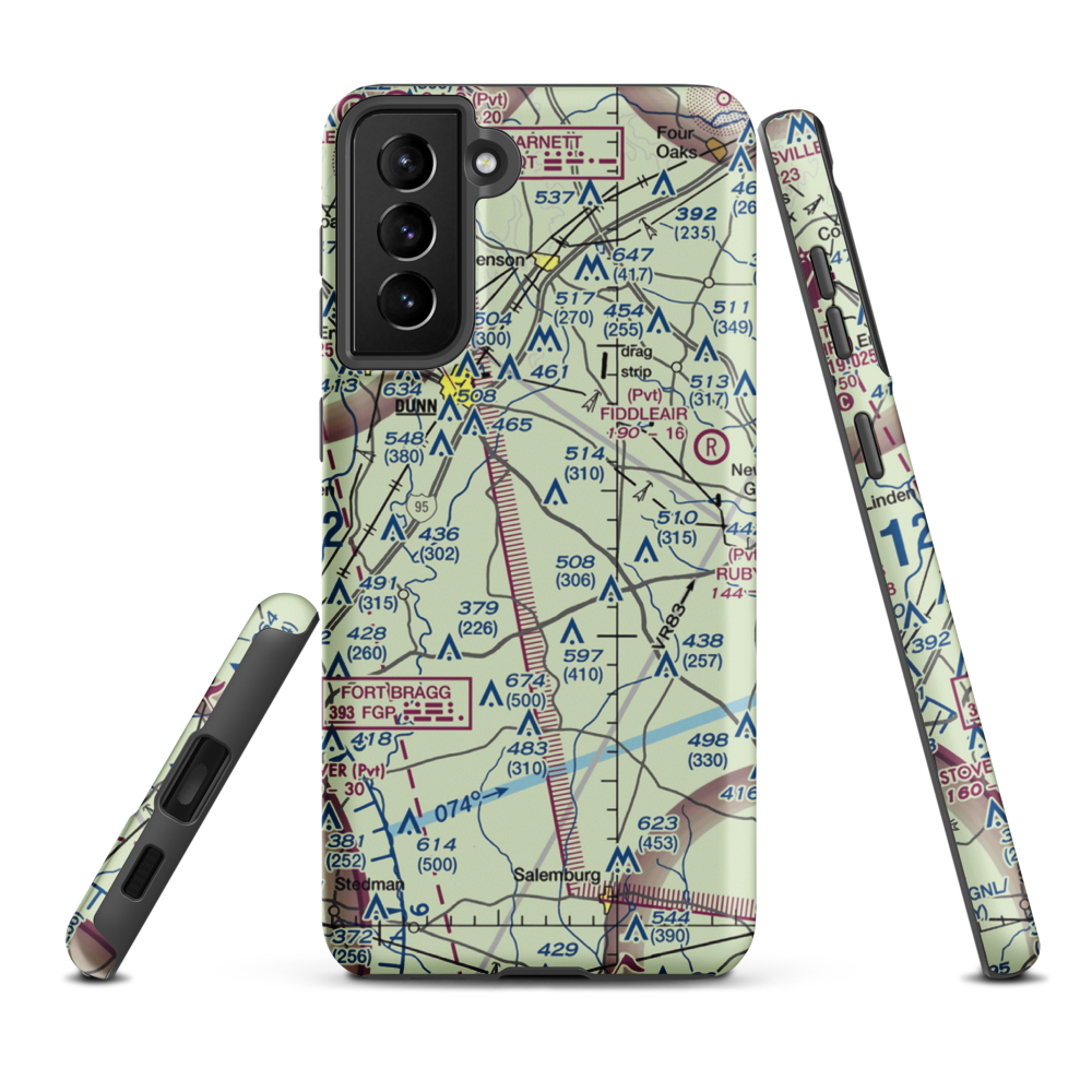 Charles Field (NC22) VFR Sectional Samsung Phone Case Samsung Galaxy S21 Plus model shown