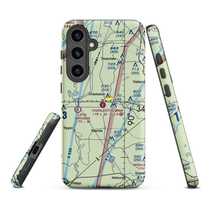 Charleston Municipal Airport (09M) VFR Sectional Samsung Phone Case