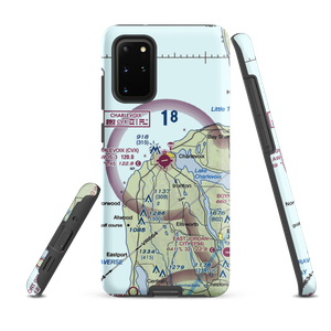 Charlevoix Municipal Airport (CVX) VFR Sectional Samsung Phone Case