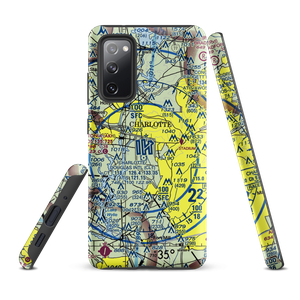 Charlotte Douglas International Airport (CLT) VFR Sectional Samsung Phone Case