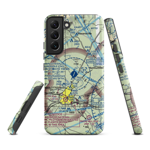 Charlottesville Albemarle Airport (CHO) VFR Sectional Samsung Phone Case