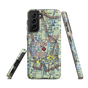 Charping Airport (5TA1) VFR Sectional Samsung Phone Case