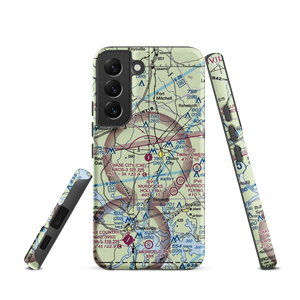 Chase City Municipal Airport (CXE) VFR Sectional Samsung Phone Case