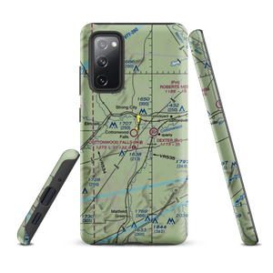 Chase County Airport (9K0) VFR Sectional Samsung Phone Case