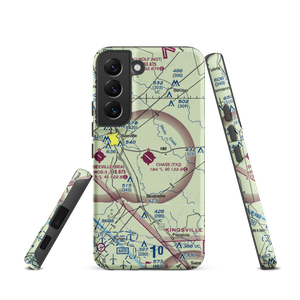 Chase Field Industrial Airport (TX2) VFR Sectional Samsung Phone Case
