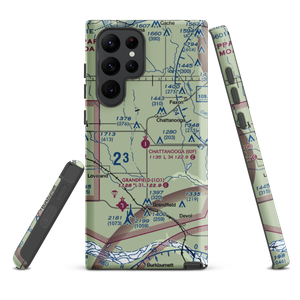 Chattanooga Sky Harbor Airport (92F) VFR Sectional Samsung Phone Case