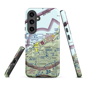 Chautauqua County-Dunkirk Airport (DKK) VFR Sectional Samsung Phone Case