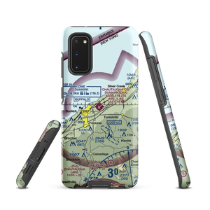 Chautauqua County-Dunkirk Airport (DKK) VFR Sectional Samsung Phone Case