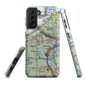 Chautauqua Lake Airpark (65NY) VFR Sectional Samsung Phone Case