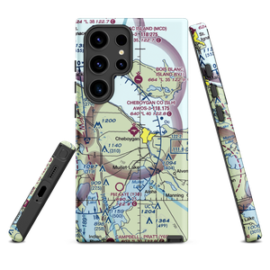 Cheboygan County Airport (SLH) VFR Sectional Samsung Phone Case