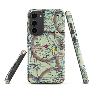 Cheraw Municipal Airport/Lynch Bellinger Field (CQW) VFR Sectional Samsung Phone Case