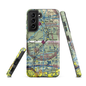 Cherokee County Airport (CNI) VFR Sectional Samsung Phone Case