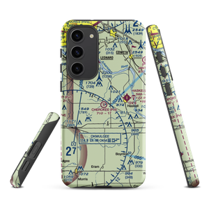 Cherokee Ranch Airport (OK25) VFR Sectional Samsung Phone Case