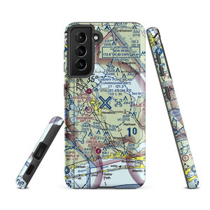 Cherry Point MCAS /Cunningham Field/ (NKT) VFR Sectional Samsung Phone Case