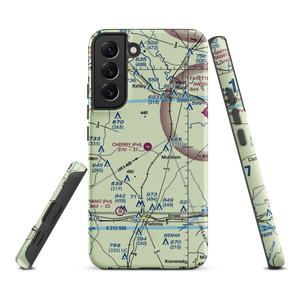 Cherry Spraying Service Airport (XS24) VFR Sectional Samsung Phone Case
