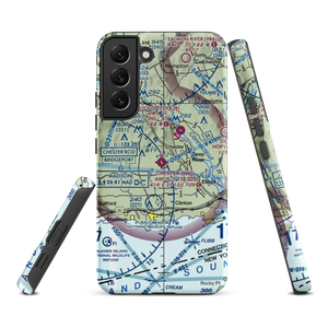 Chester Airport (SNC) VFR Sectional Samsung Phone Case