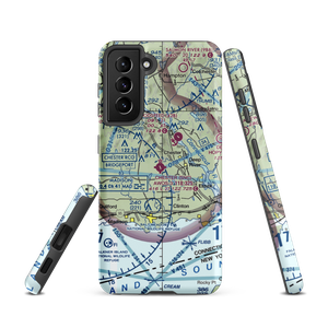 Chester Airport (SNC) VFR Sectional Samsung Phone Case