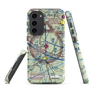 Chester Catawba Regional Airport (DCM) VFR Sectional Samsung Phone Case