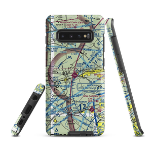 Chester County G O Carlson Airport (MQS) VFR Sectional Samsung Phone Case