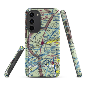 Chester County G O Carlson Airport (MQS) VFR Sectional Samsung Phone Case