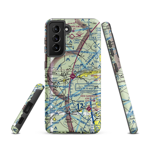 Chester County G O Carlson Airport (MQS) VFR Sectional Samsung Phone Case