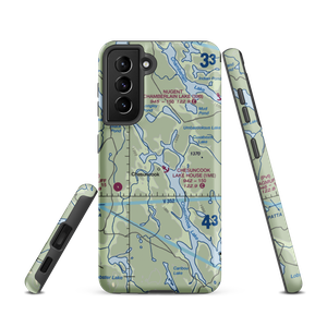 Chesuncook Lake House Seaplane Base (1ME) VFR Sectional Samsung Phone Case