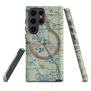 Chetek Municipal Southworth Airport (Y23) VFR Sectional Samsung Phone Case