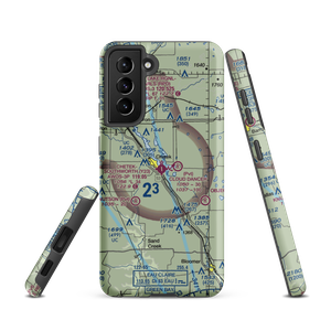 Chetek Municipal Southworth Airport (Y23) VFR Sectional Samsung Phone Case