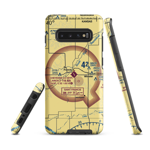 Cheyenne County Municipal Airport (SYF) VFR Sectional Samsung Phone Case