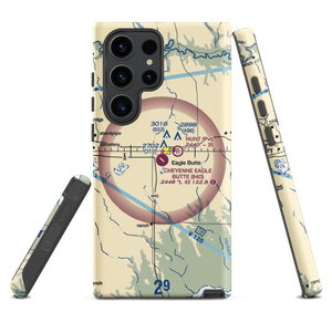 Cheyenne Eagle Butte Airport (84D) VFR Sectional Samsung Phone Case